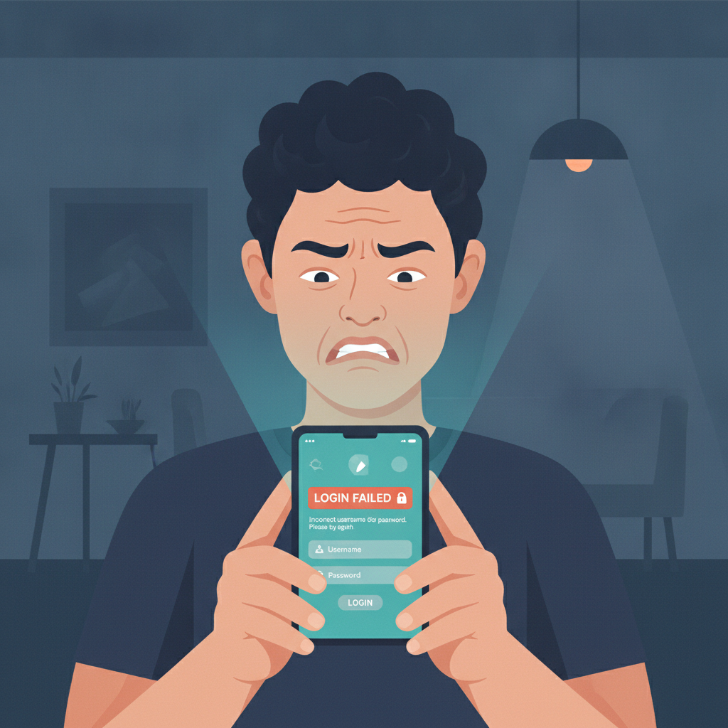 Illustration: Power Dragon Login Problems: Fix Can't Access Account or Verification Errors