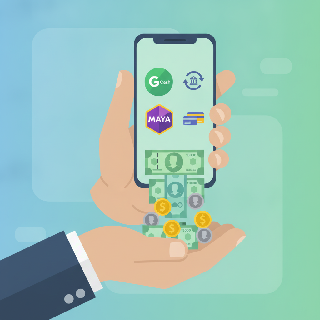 Illustration: Power Dragon Withdrawal Limit and Fees: GCash, Maya, Bank Transfer Compared